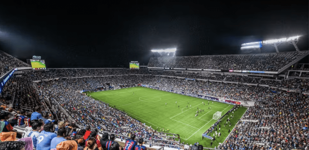 Camping World Stadium estádio em Orlando Mundial 2025