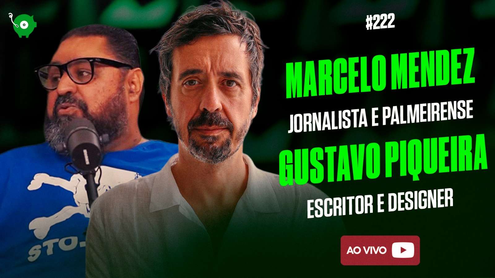 Foto dos convidados do PodPorco #222